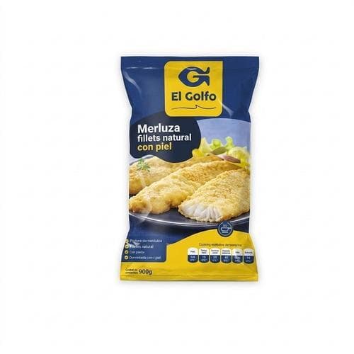 Filete de Merluza con Piel y sin Espinas (1 kg) EL GOLFO