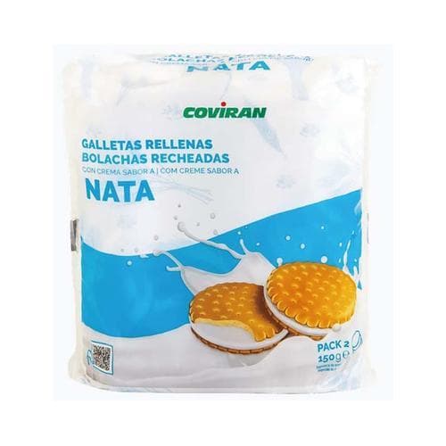 Galletas Rellenas de Nata (150 gr) COVIRAN