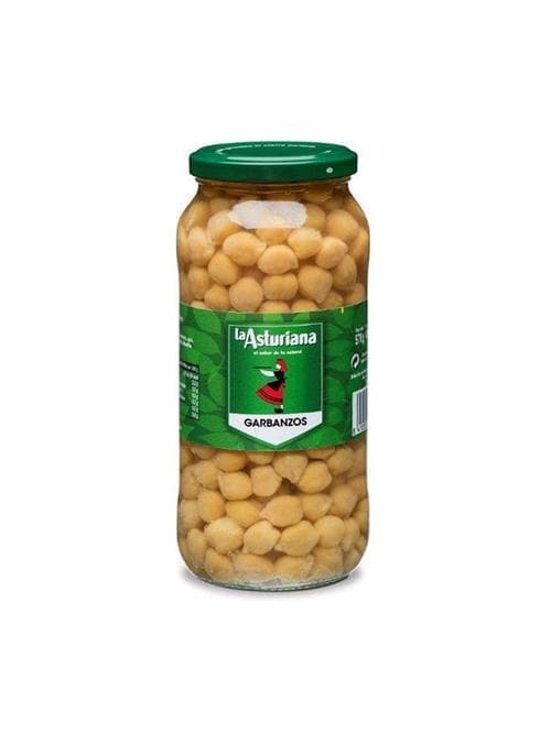 Garbanzos en Tarro de Vidrio (570 gr) LA ASTURIANA
