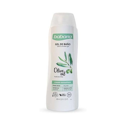 Gel de Baño Aceite de Oliva (600ml) BABARIA - Imagen 1