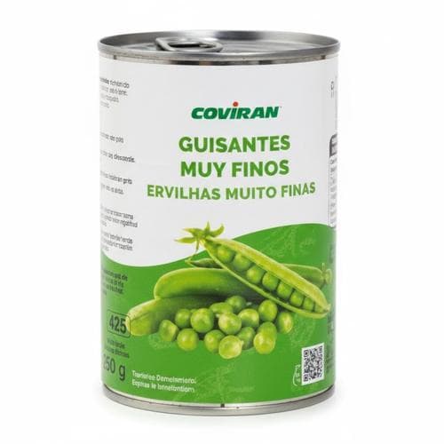 Guisantes Muy Finos Calidad Extra (250 g) COVIRÁN