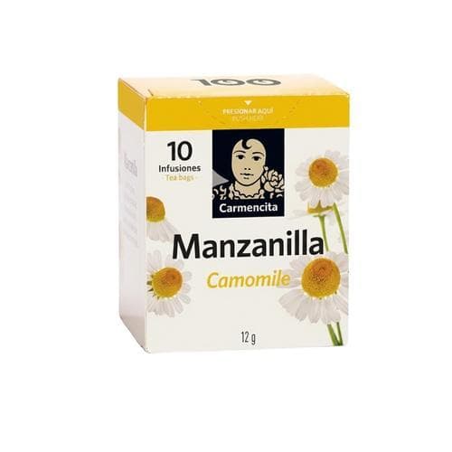 Infusión de Manzanilla (10 u x12 gr) CARMENCITA