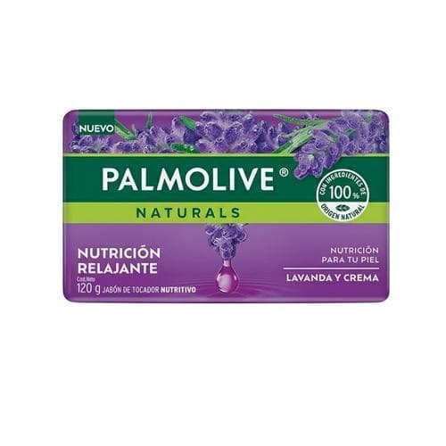 Jabón de Tocador Naturals Cream Lavender (120g) PALMOLIVE