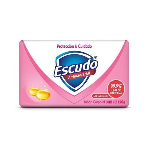 Jabón Rosa Protección y Cuidado (135g) ESCUDO - Imagen 1