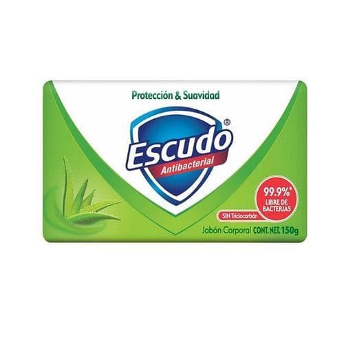 Jabón Verde Protección y Suavidad (135g) ESCUDO