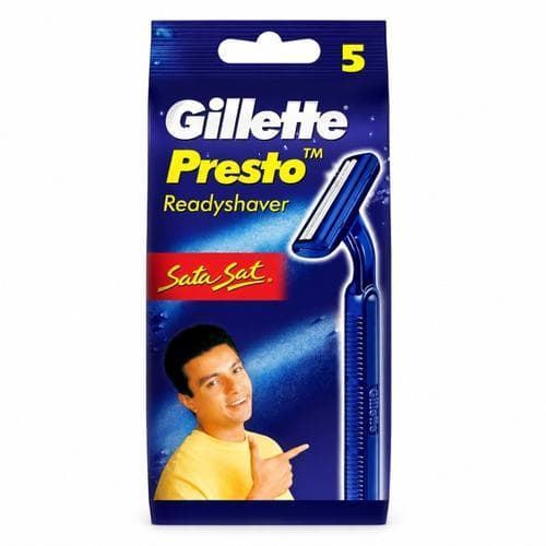 Maquinas Desechables Presto (5u) GILLETTE