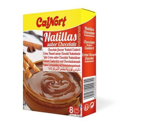 Natilla Sabor Chocolate Display (2x65g) CALNORT
