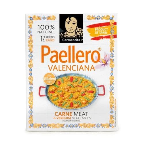 Paellero Valenciana con Azafrán (3 sobres x 4 g = 12 g) CARMENCITA: