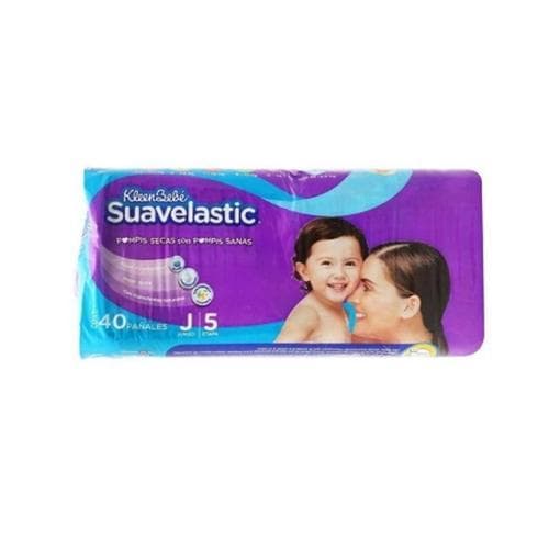 Pañal Desechable Suavelastic Max Jumbo (40 u) KLEENBEBE