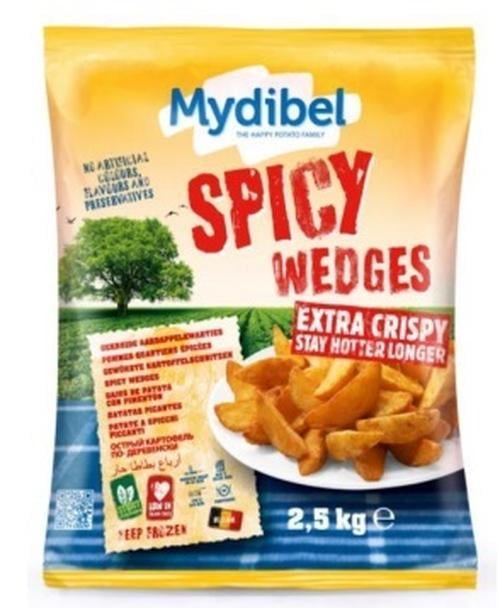 Papas Prefritas con Especias (2.5 kg) MYDIBEL - Imagen 1
