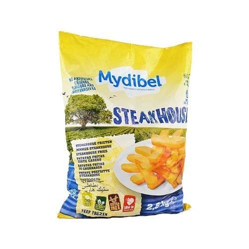 Papas Prefritas Tipo Steakhouse (2.5 kg) MYDIBEL