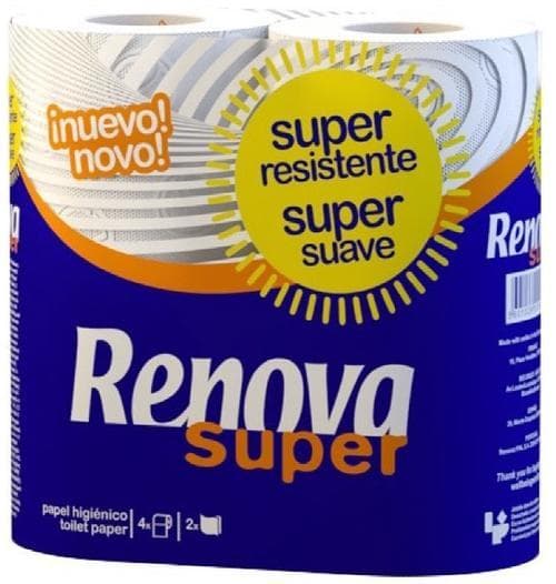 Papel Higiénico Renova Super (2 rollos)