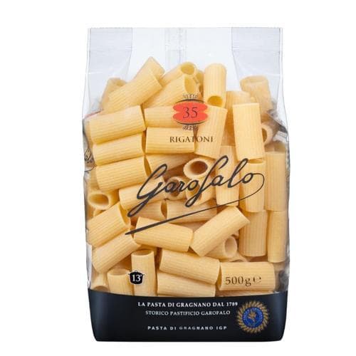 Pasta Corta Rigatoni No. 35 (500 gr) GAROFALO
