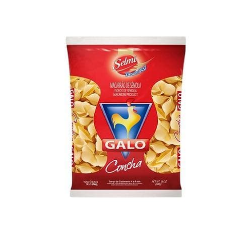 Pasta Macarrón Conchas (500 gr) GALO