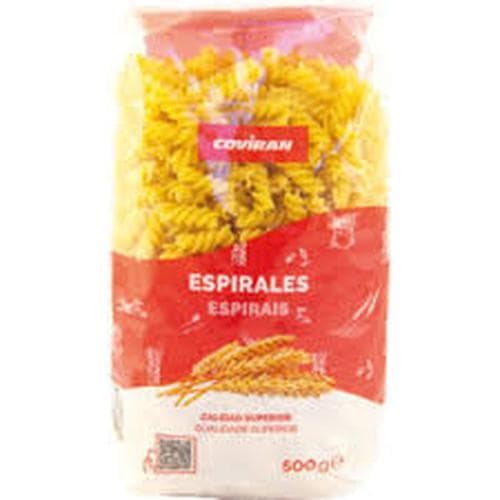 Pasta Espirales Covirán (500 g)