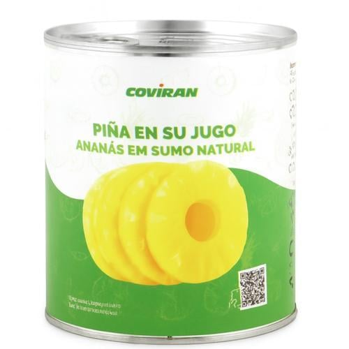 Piña en su Jugo (490 gr) COVIRAN - Imagen 1
