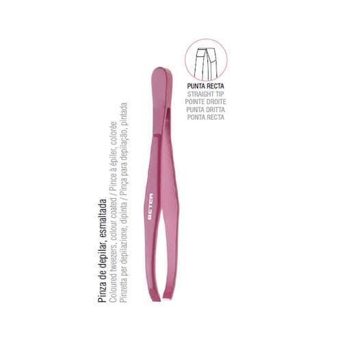 Pinza de Depilar Punta Recta BBC