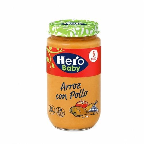Potito Pollo con Arroz (235g) HERO BABY