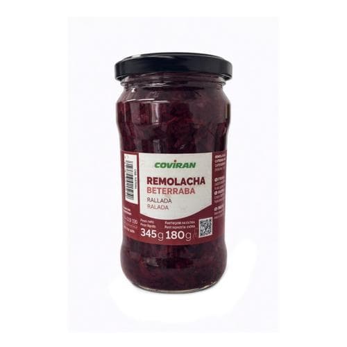 Remolacha Roja Rallada (345g Neto / 180g Escurrido) COVIRAN