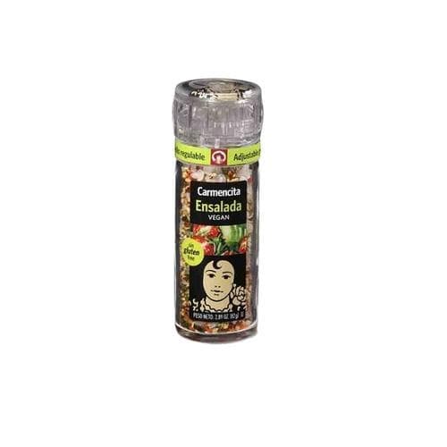 Sazonador en Molinillo de Ensalada Vegan (77 gr) CARMENCITA