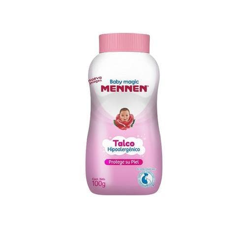 Talco para Bebé Magic Rosa (100 gr) MENNEN