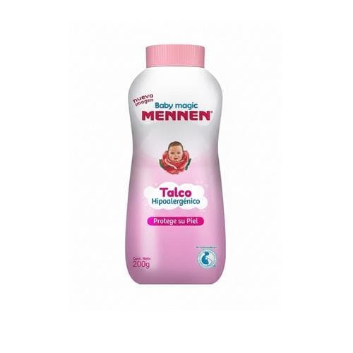 Talco para Bebé Magic Rosa (200 gr) MENNEN