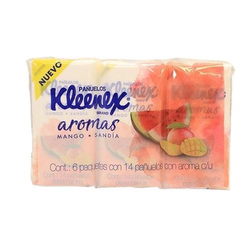 Toallas Faciales Aromas 2 (6 paquetes de 14 u) KLEENEX