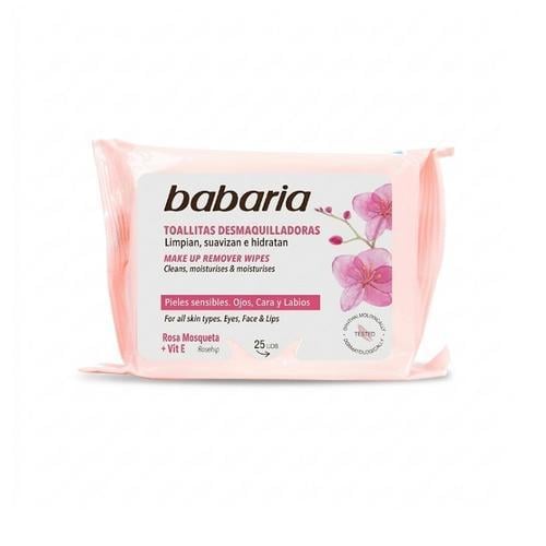 Toallitas Desmaquilladoras (25 ud) BABARIA - Imagen 1