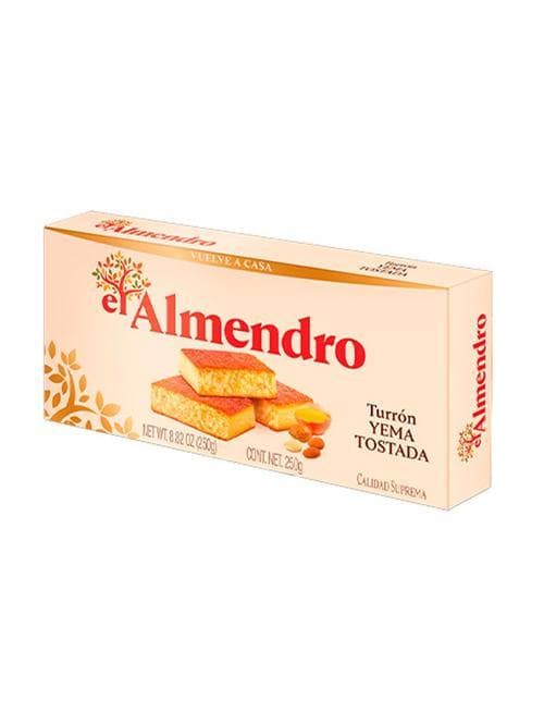 Turrón de Yema Tostada (200 gr) EL ALMENDRO