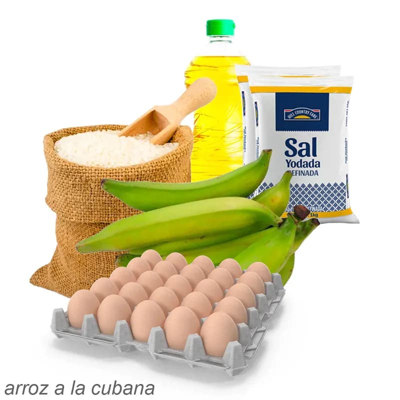 Combo Arroz Ala Cubana - Imagen 1