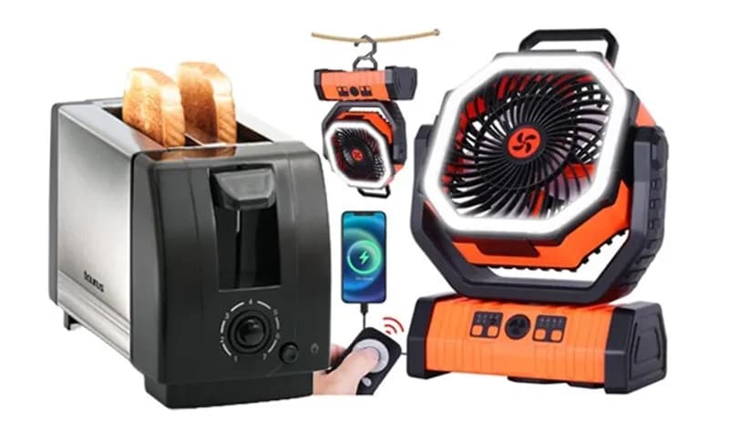 Oferta Fin de Año # 3 (Ventilador de 20000 mAh + Tostador Taurus) - Imagen 1