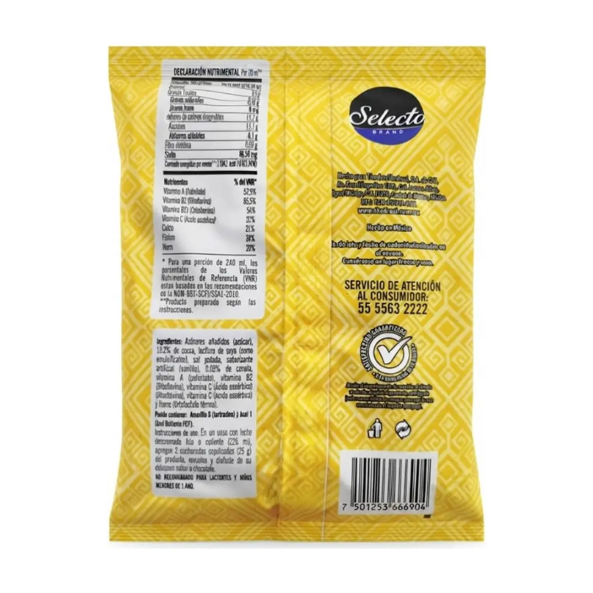 Chocolate en polvo con canela Selecto Brand (350 g / 12.34 oz) - Thumbnail 2