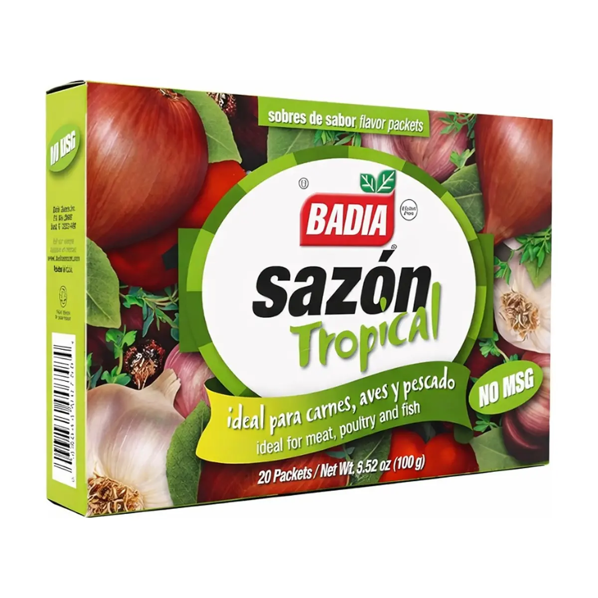 Sazón tropical Badia (20 x 5 g / 3.52 oz) - Miniatura 1