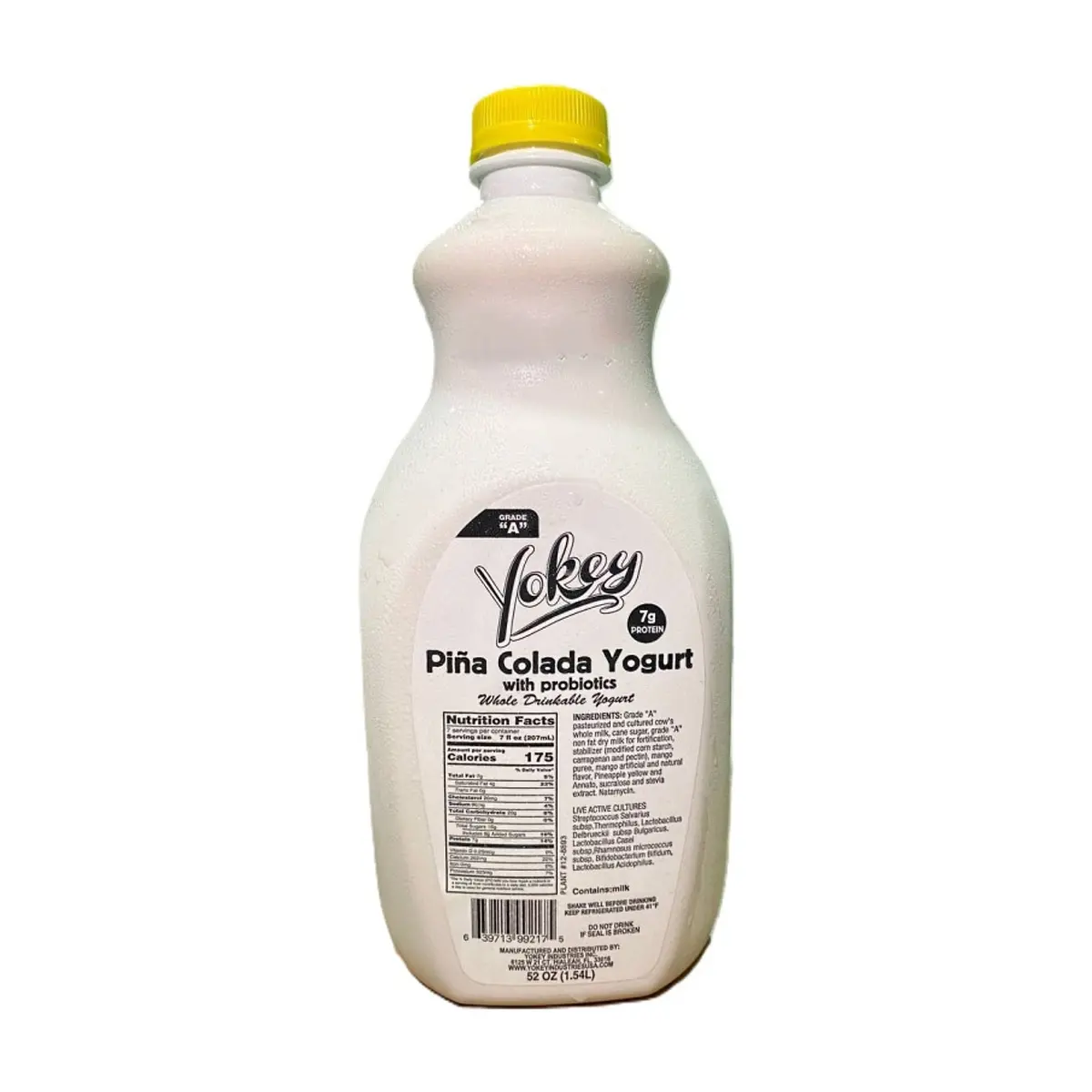 Yogurt de piña colada con probióticos Yokey (1.54 L) - Miniatura 2