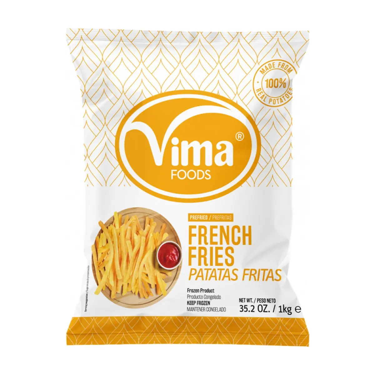 Papas prefritas Vima Foods (1 kg / 2.2 lb) - Miniatura 1