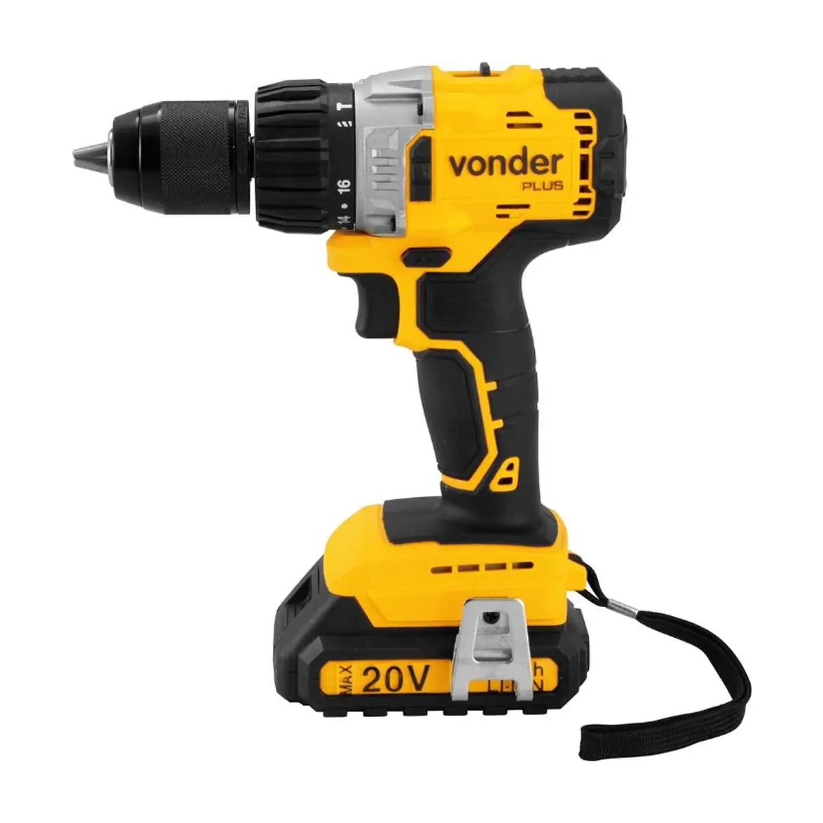 Destornillador / Taladro de 20 V con impacto Vonder PFV212IB