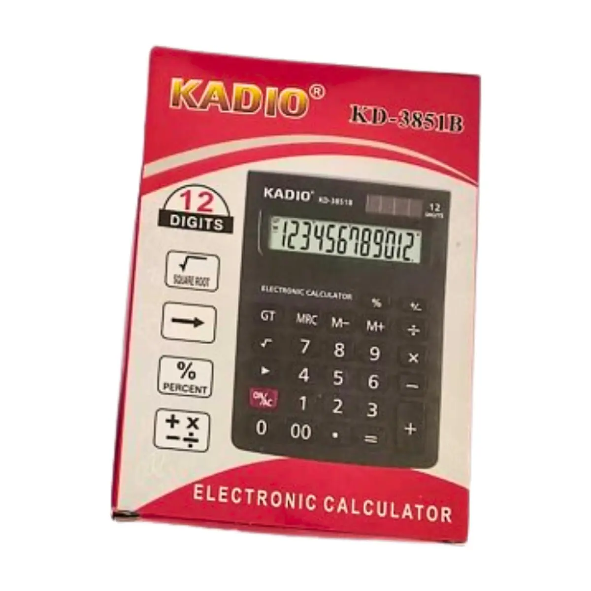 Calculadora electrónica KD-3851B Kadio - Thumbnail 4