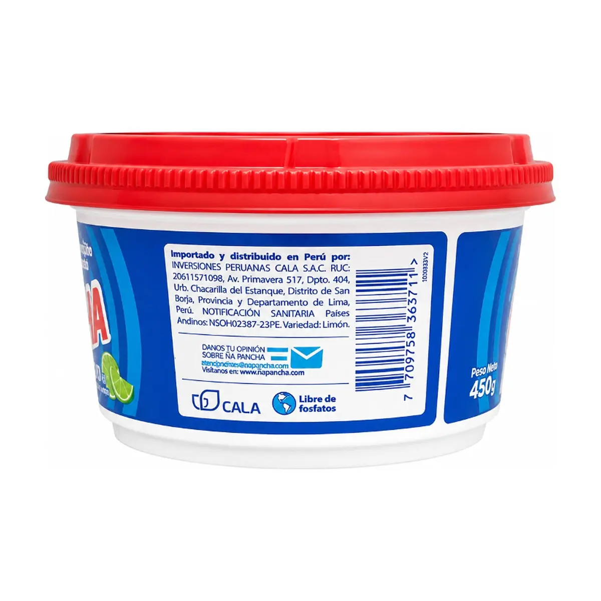 Detergente lavavajillas en pasta Ña Pancha (450 g / 15.8 oz) - Miniatura 3