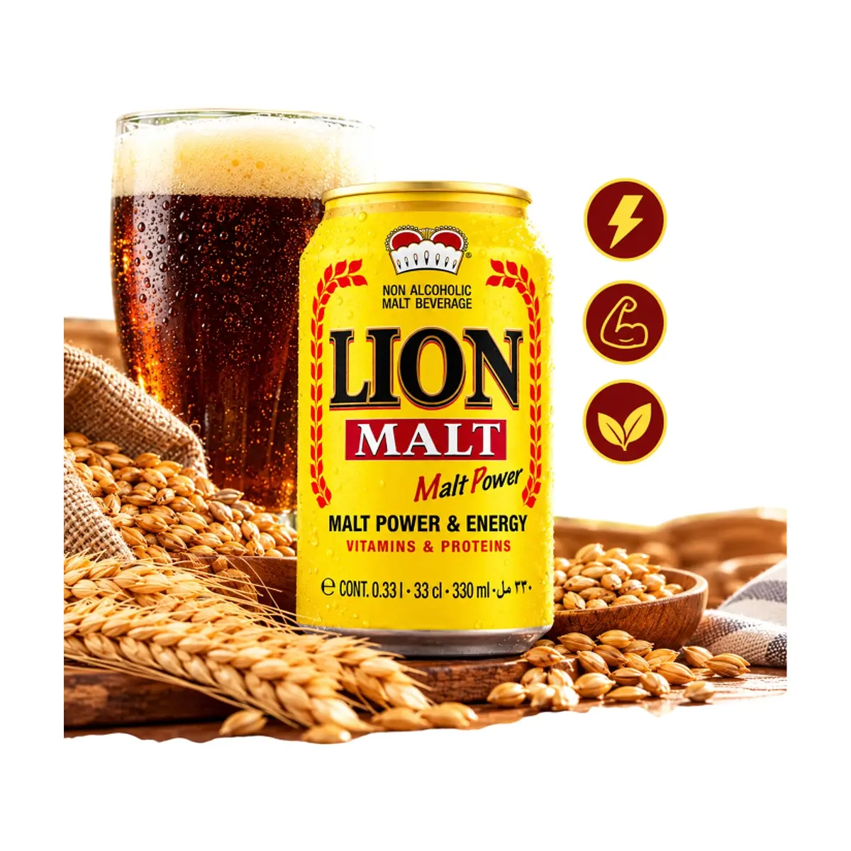 Malta Lion (6 x 330 ml) - Thumbnail 5