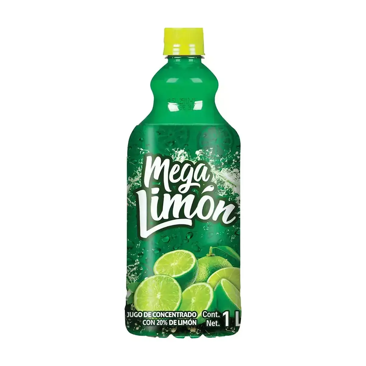 Jugo de concentrado con 20% de limón Mega (1 L)
