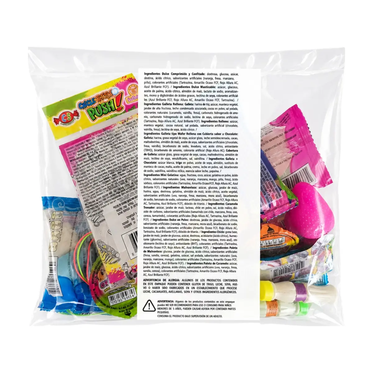 Surtido de dulces, gomitas, chicles, caramelos y juguetes con dulces La Finca (200 g / 7.05 oz) - Thumbnail 4