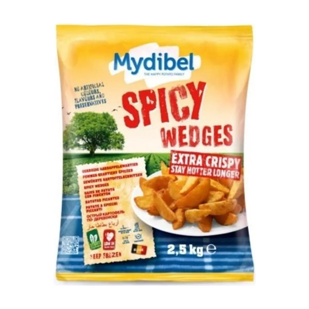 Papas Prefritas con Especias (2.5 kg) MYDIBEL