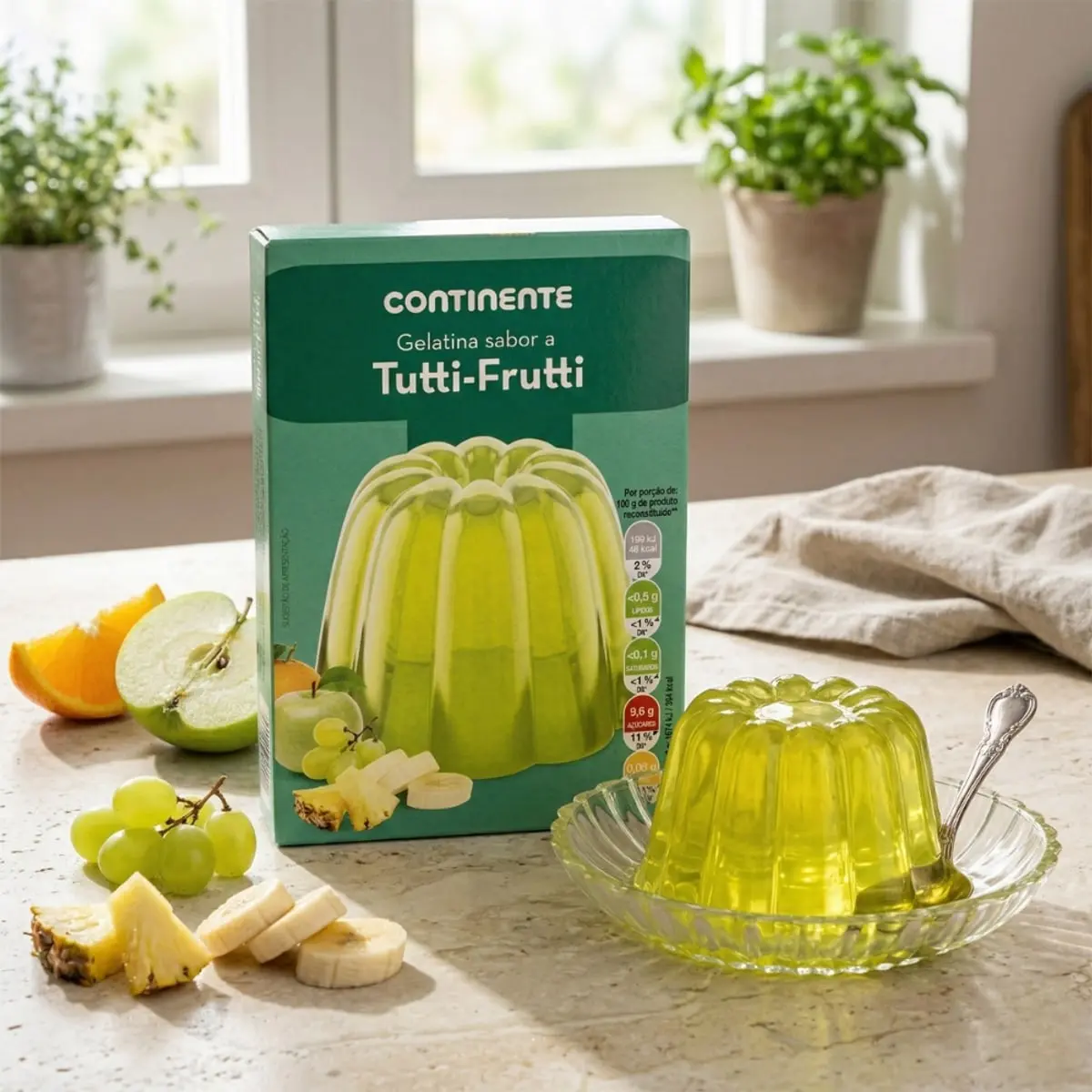 Gelatina en polvo tutti frutti Continente (2 x 67 g / 2.36 oz) - Thumbnail 4