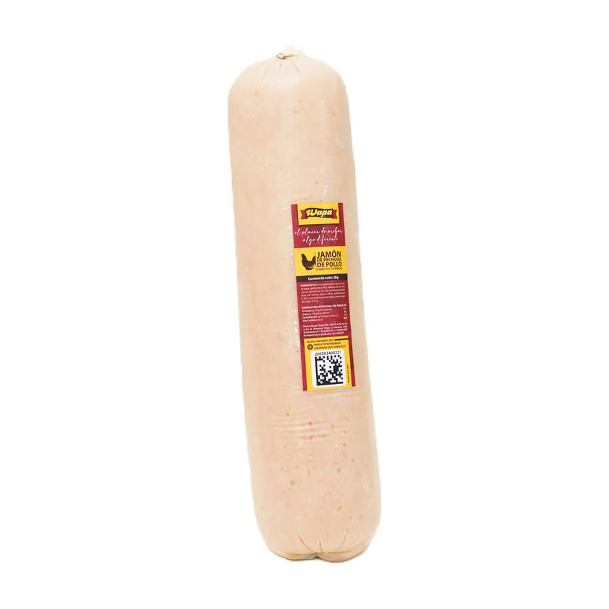 Jamón de pechuga de pollo Wapa (2 kg / 4.4 lb)
