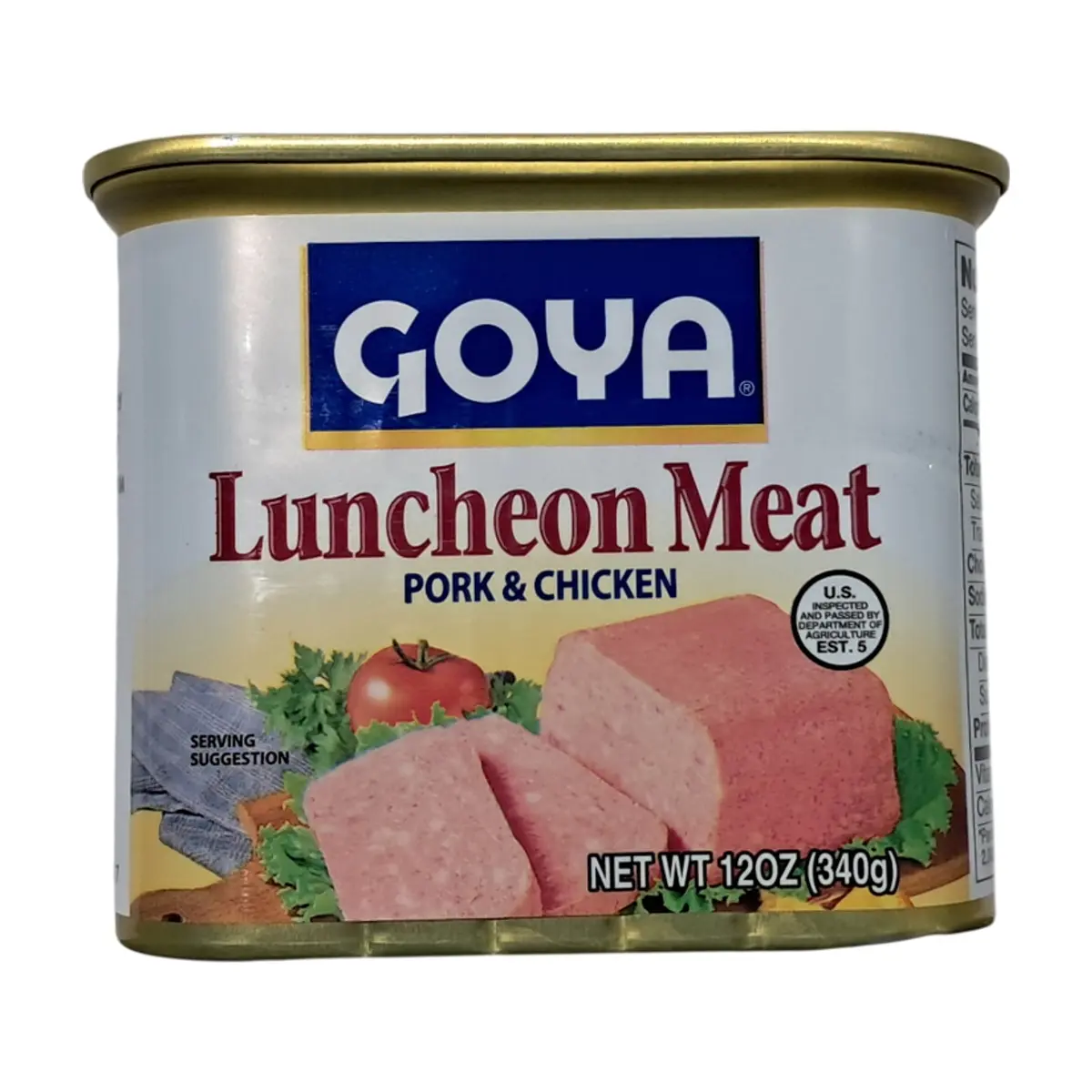 Carne para almuerzo de cerdo y pollo Goya (340 g / 12 oz)