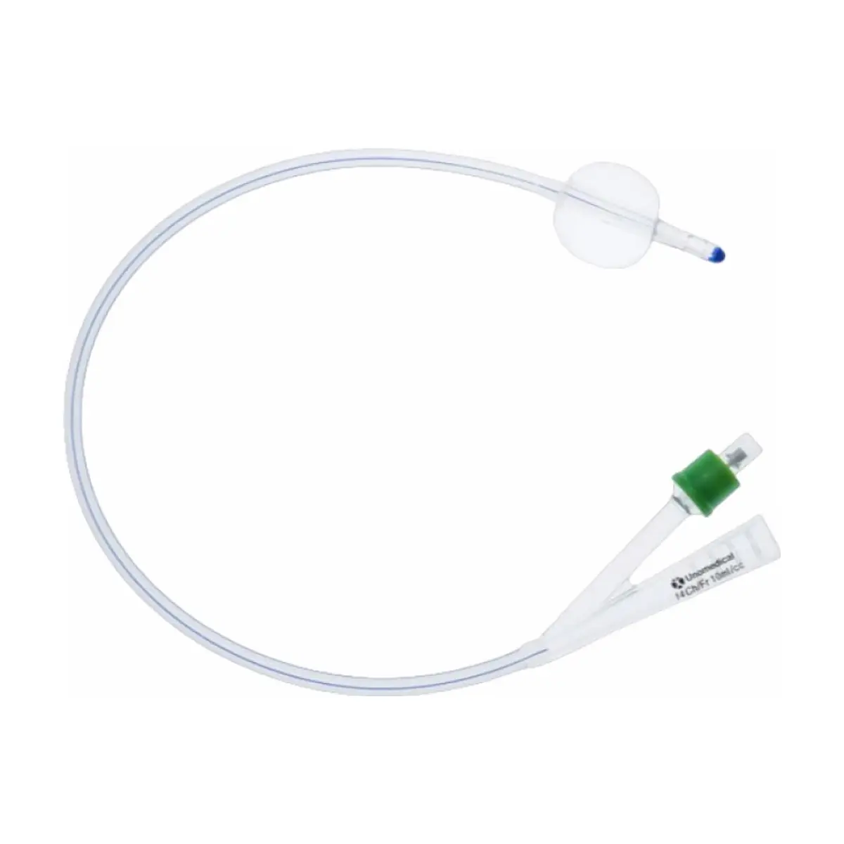 Catéter Foley 2 vías de silicona Medline (14 Fr 10 mL) - Thumbnail 2