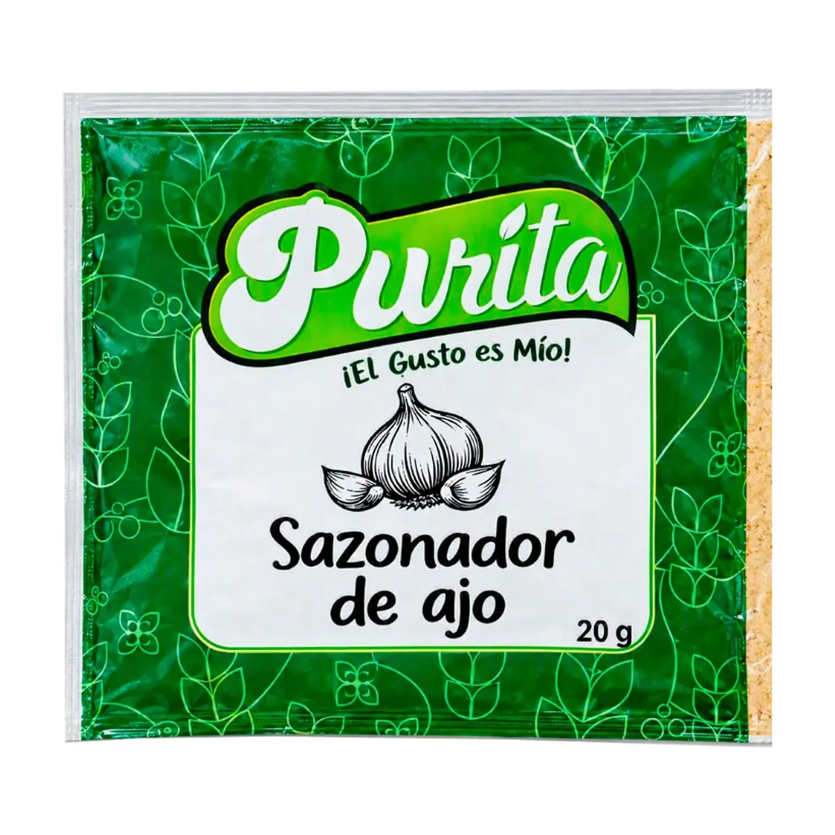 Sazonador de ajo Purita (20 g)
