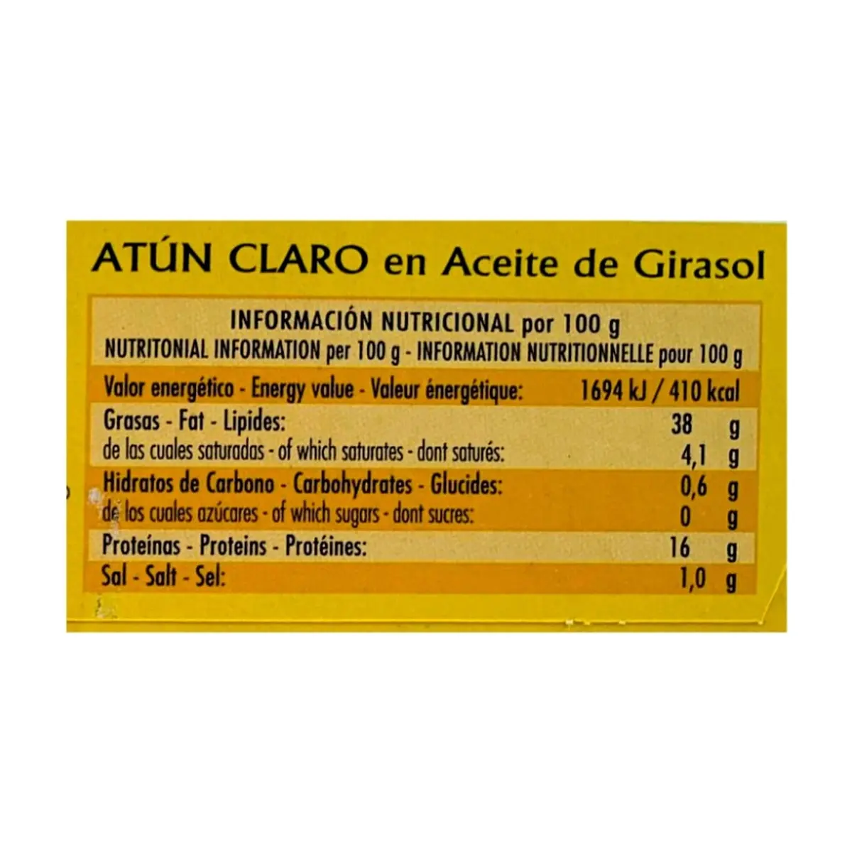 Atún claro en aceite de girasol Boya (3 x 210 g / 7.41 oz) - Miniatura 2