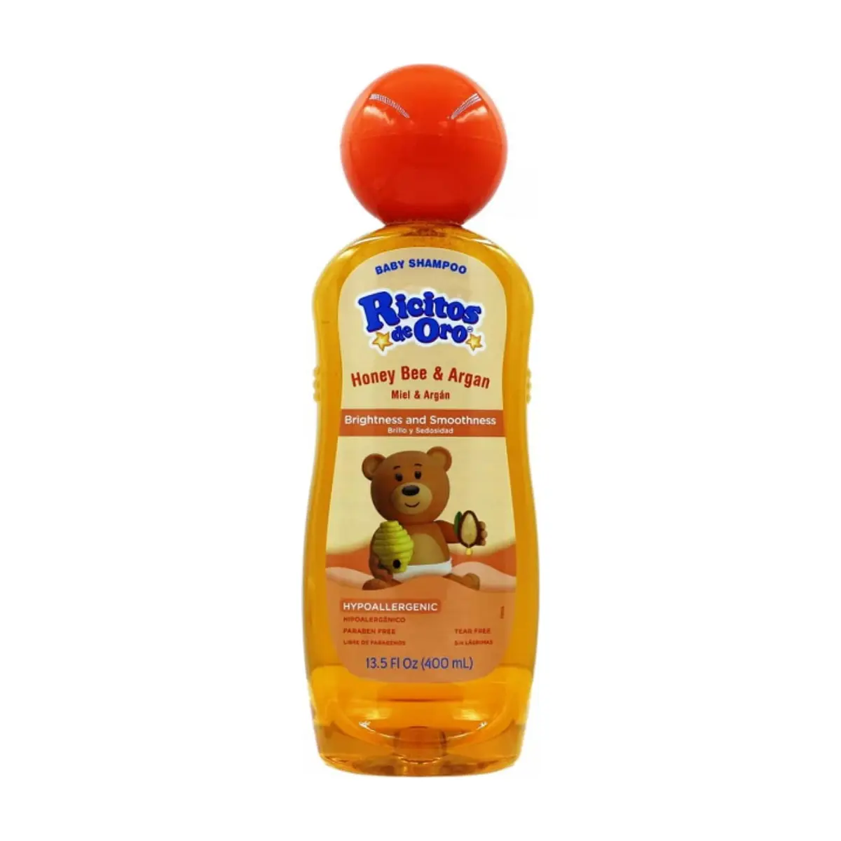 Champú de miel y argán para bebé Ricitos de Oro (400 ml / 13.5 fl.oz)