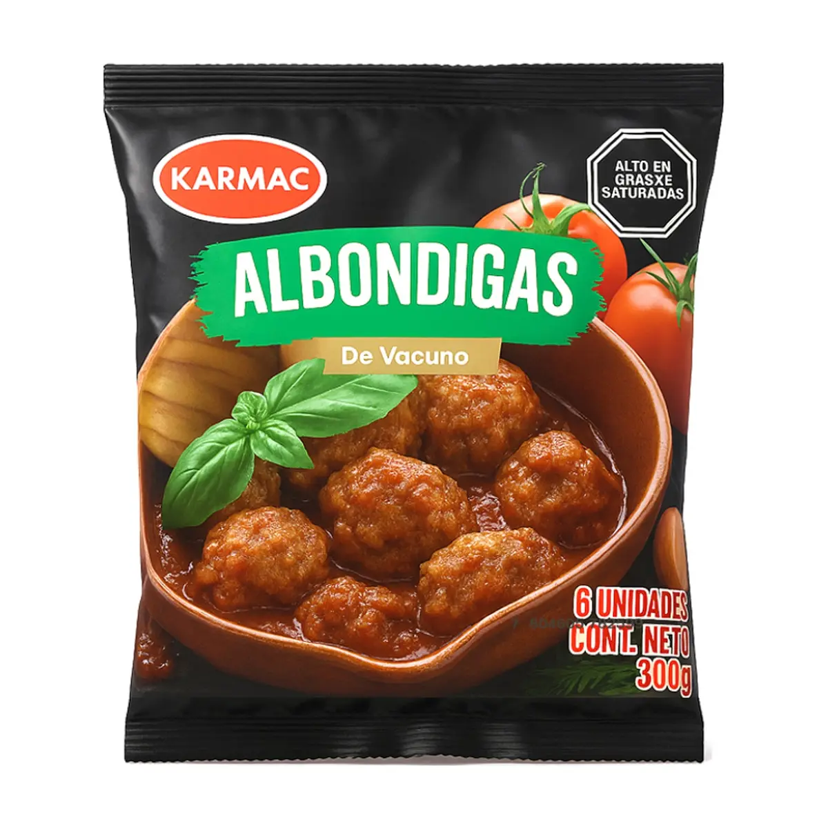 Albóndigas de vacuno - res - Karmac (300 g / 10.58 oz)